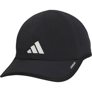 Men's Black/silver Super Lite Hat Running Cap